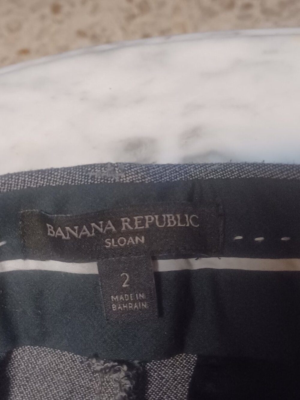 Banana Republic Sloan Women's Pull-On Dressy Stretchy Low-Rise Pants SZ 2 Gray - Picture 3 of 5